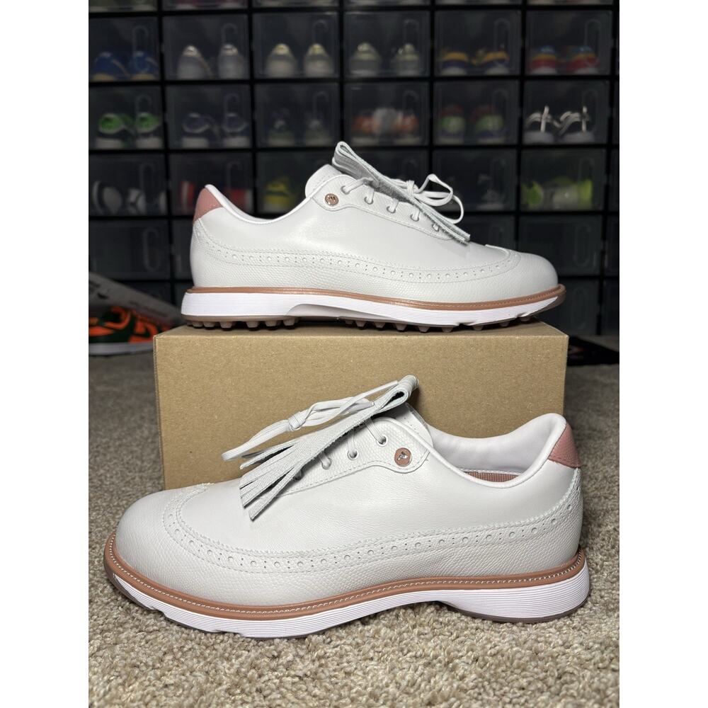 Adidas MC Zoysia Spikeless Gray Gum White Golf Shoes IH5993 Women's Size 9.5 NEW